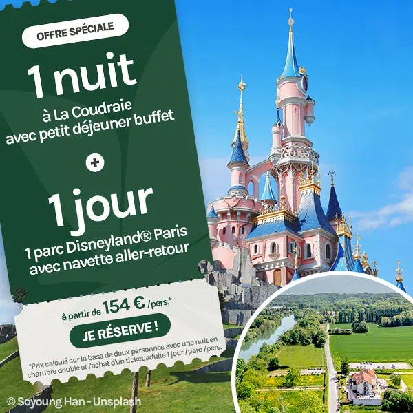Vivez la magie de Disneyland® Paris… et le calme de l'Hôtel*** La Coudraie