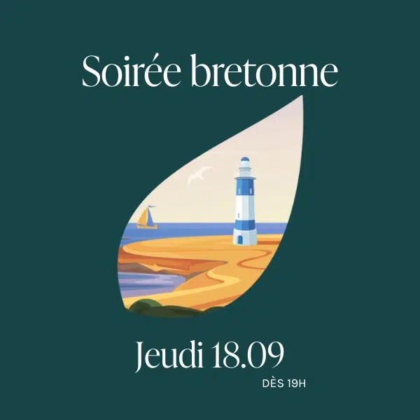 Soirée spéciale Bretagne - Jeudi 18 septembre
